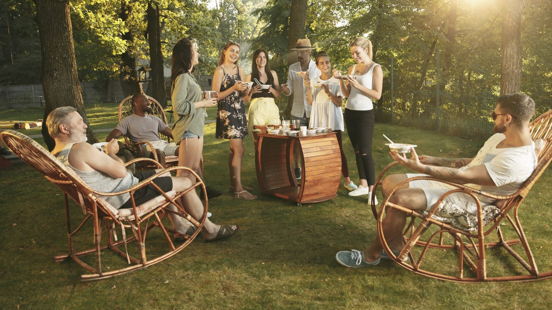 Livre d'or audio - Garden party