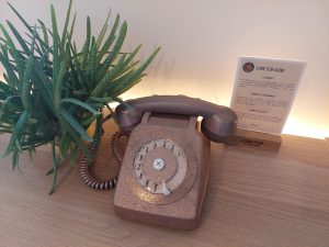 Serie A - Livre d'or audio - Téléphones audio mariage - Audio Guestbook - Cuivre pailleté