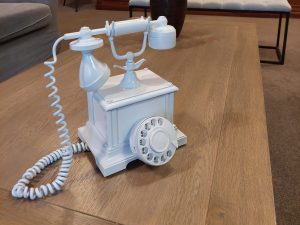 Serie B - Livre d'or audio - Téléphones audio mariage - Audio Guestbook - Blanc-nacré