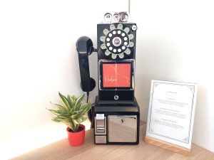 Série C - Livre d'or audio - Téléphones audio mariage - Audio Guestbook - Noir