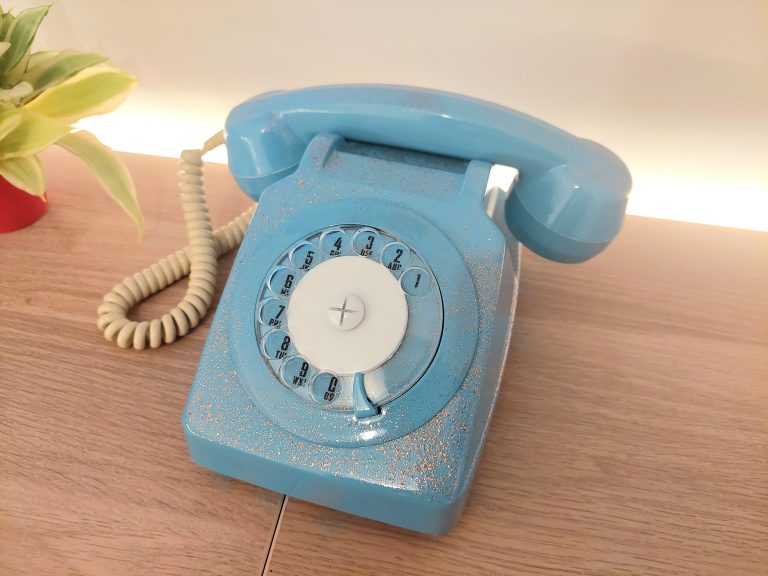 Série A - Bleu-pailleté : Livre d'or audio - Téléphones Mariage | Anniversaire | Gender Reveal | Naissance | Baptême | Soirée d'entreprise